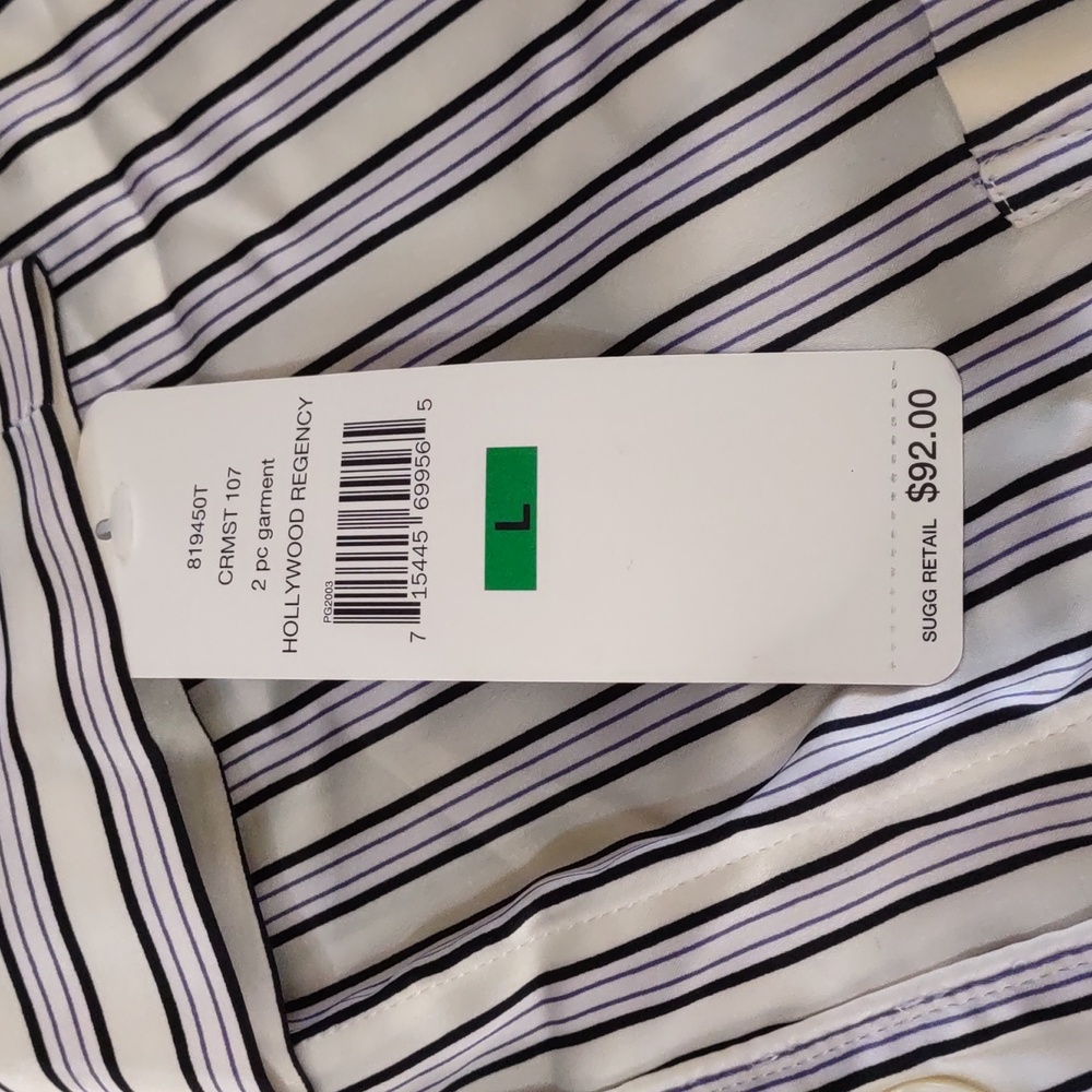 Lauren Ralph Lauren Silky Print Pajamas - Picture 9 of 9